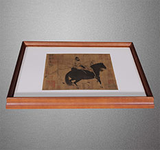 建宁书画装裱配框服务案例